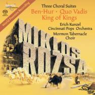 Miklos Rozsa Three Choral Suites Ben Hur Quo Vadis SACD 60631
