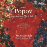 Popov Symphony No 1 Op 7 And Shostakovich Theme An SACD 60642