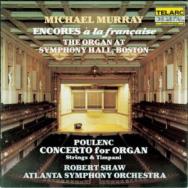 Encores a la francaise Poulenc Organ Concerto