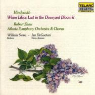 Hindemith When Lilacs Last In The Dooryard Bloomd