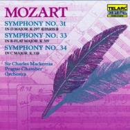 Mozart Symphonies No 31 No 33 No 34