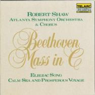 Beethoven Mass In C Elegiac Song Calm Sea And Pros