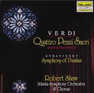 Verdi Four Sacred Pieces Stravinsky Symphony Of Ps