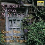 Schubert Songs For Male Chorus