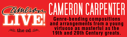 Cameron Carpenter Cameron Live!